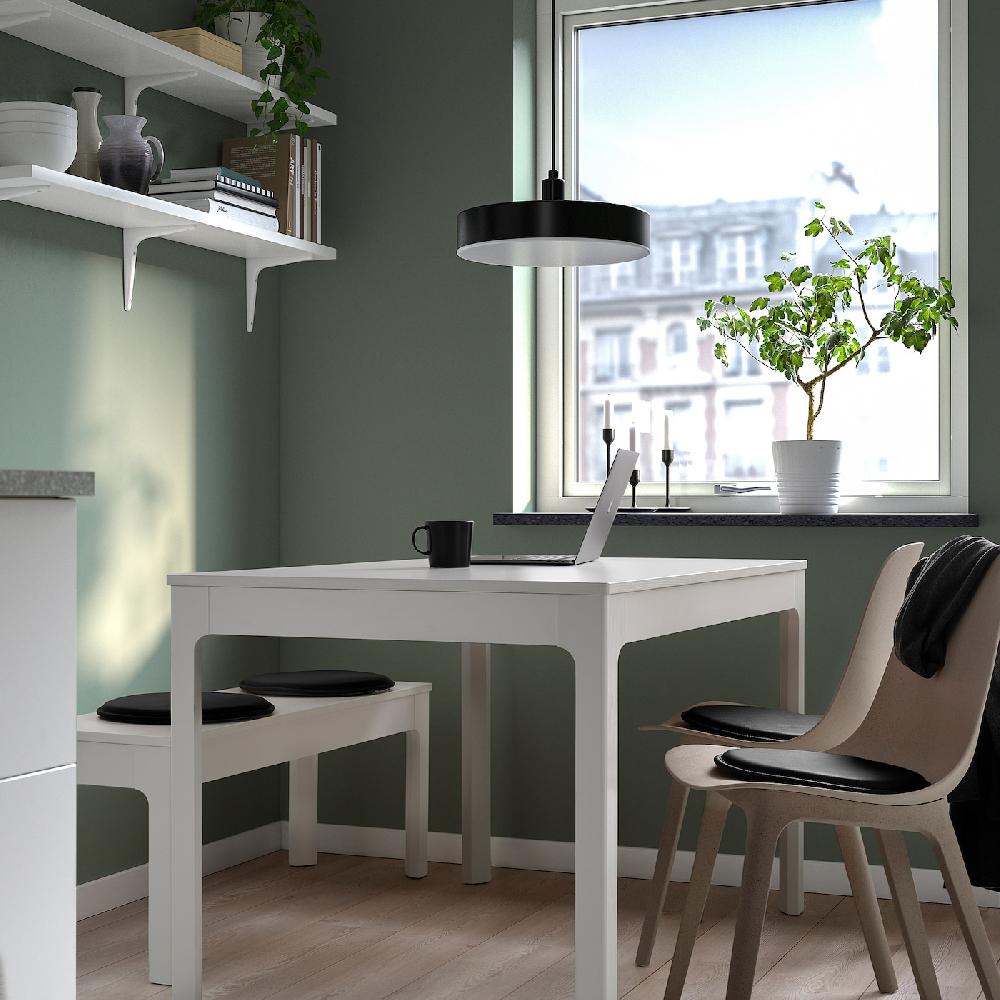IKEA PÄRLETERNELL Cuscino Per Sedia Grann Nero 35 Cm