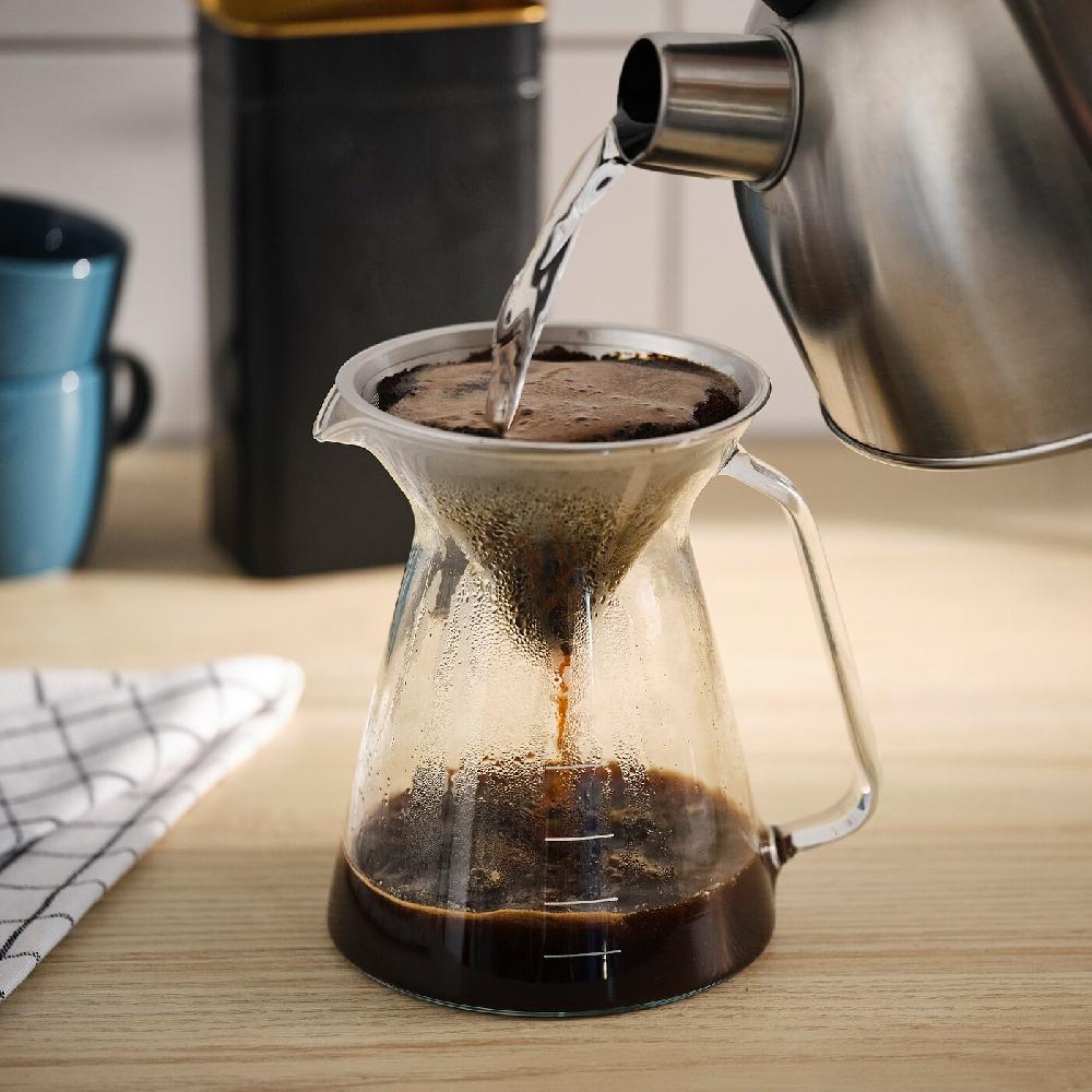 IKEA PÅTÅR Caffè Filtro In Grani Tostatura Forte Biologico/Certificato Rainforest Alliance 250 G