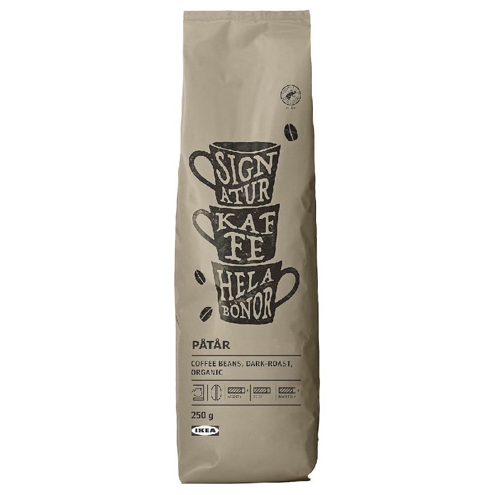 IKEA PÅTÅR Caffè filtro in grani tostatura forte biologico/Certificato Rainforest Alliance 250 g