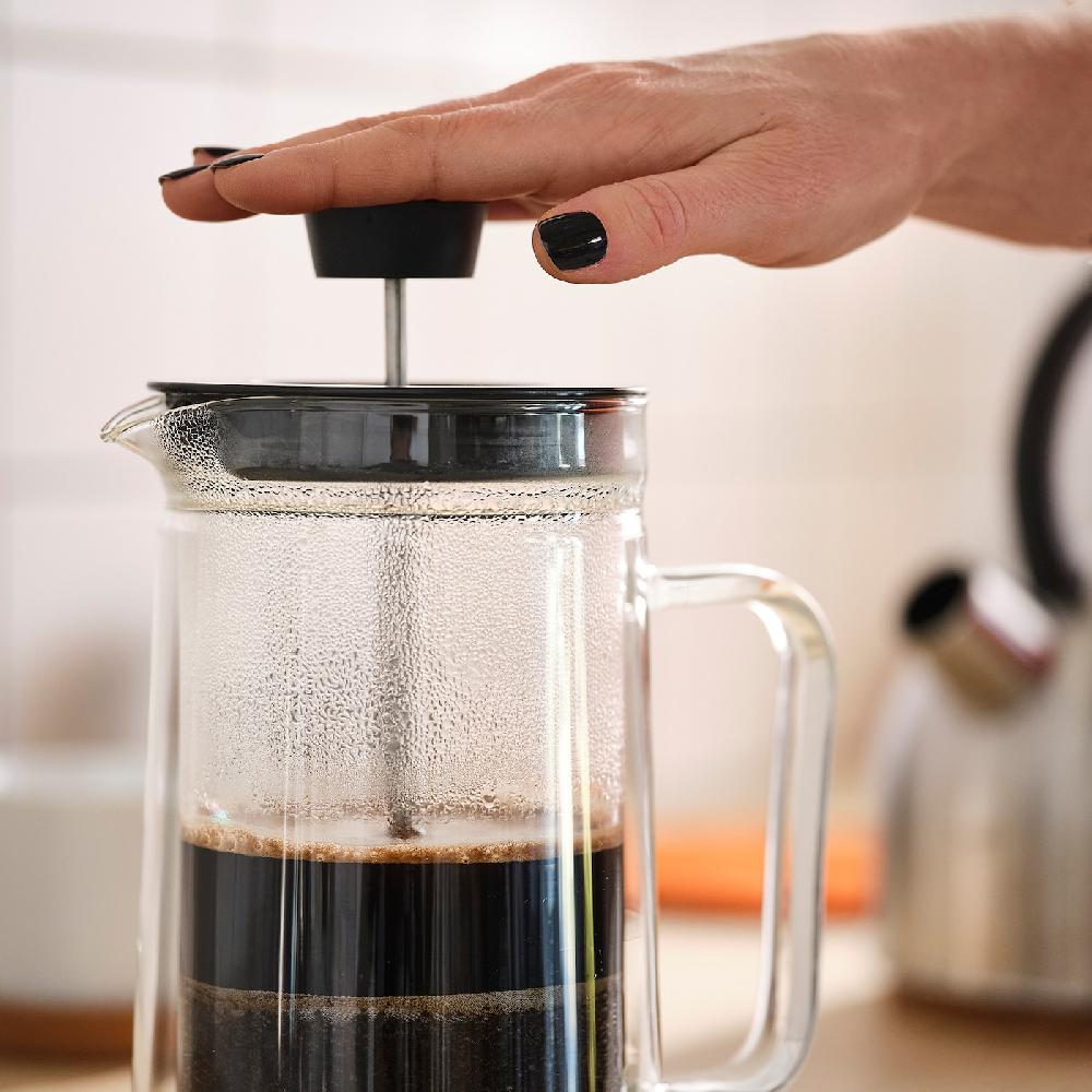 IKEA PÅTÅR Caffè Macin Per Caffettiera Stantuf Tostatura Forte Biologico/Certificato Rainforest Alliance 500 G
