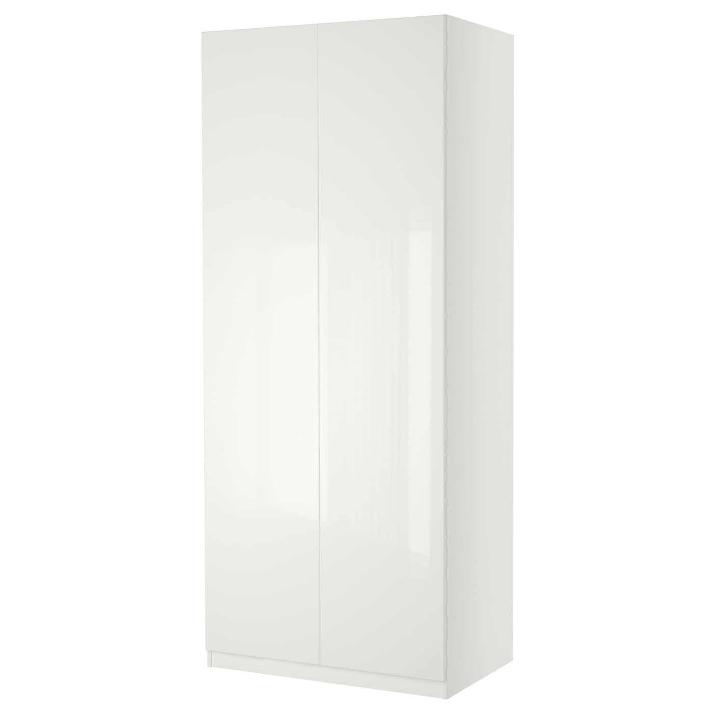 IKEA PAX / FARDAL Combinazione Di Guardaroba Bianco/lucido/bianco 100x60x236 Cm