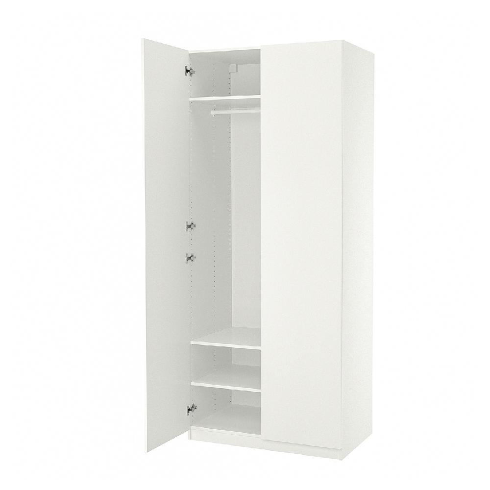 IKEA PAX / FORSAND Guardaroba bianco/bianco 100x60x236 cm