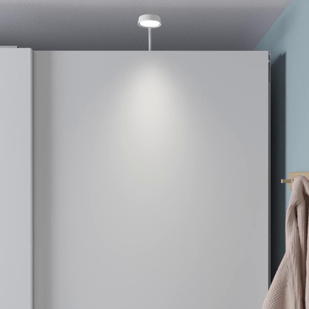 IKEA PAX / HASVIK Guardaroba Bianco/bianco 200x66x236 Cm