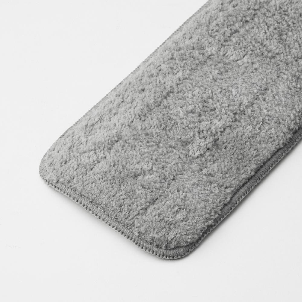 IKEA PEPPRIG Panno Microfibra Lavapavim Piatto Grigio 10x29 Cm
