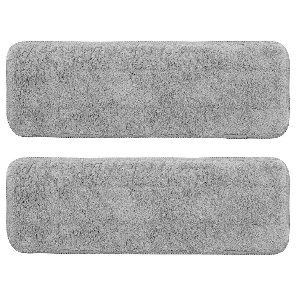 IKEA PEPPRIG Panno microfibra lavapavim piatto grigio 10x29 cm