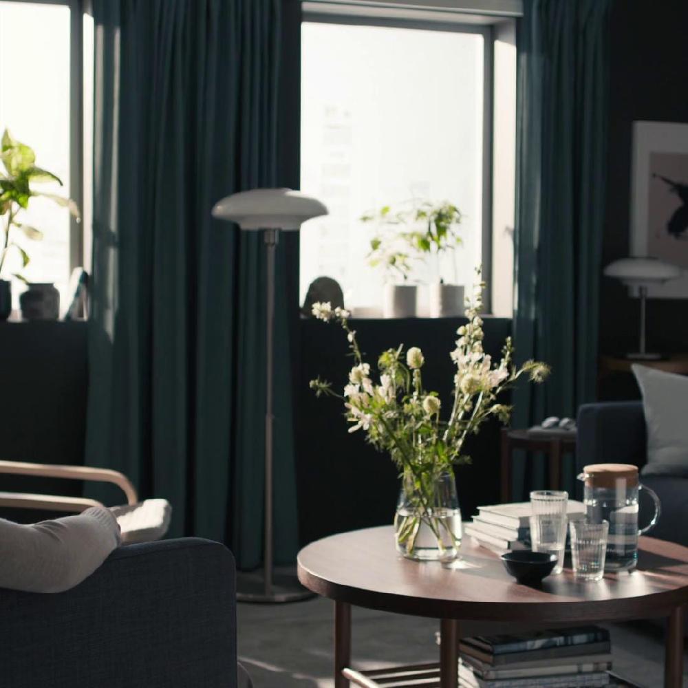 IKEA PRAKTLYSING Tenda Alveolare Smart Wireless/a Batterie Bianco 60x195 Cm