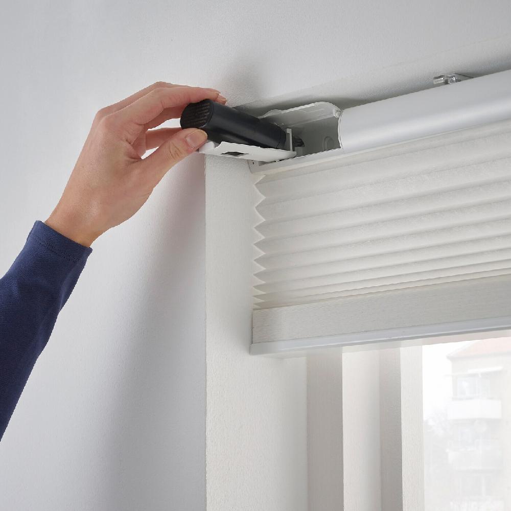 IKEA PRAKTLYSING Tenda Alveolare Smart Wireless/a Batterie Bianco 80x195 Cm
