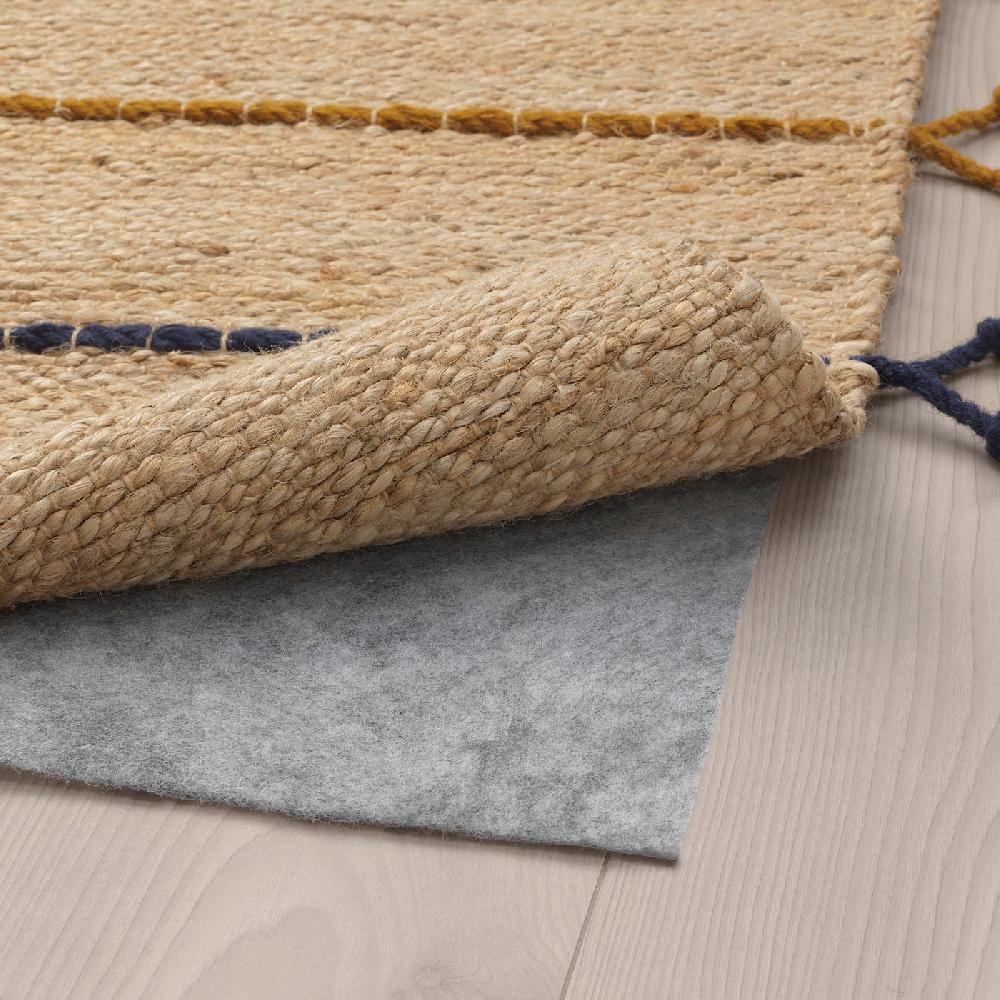 IKEA RAKLEV Tappeto Tessitura Piatta Fatto A Mano Naturale/fantasia 70x160 Cm