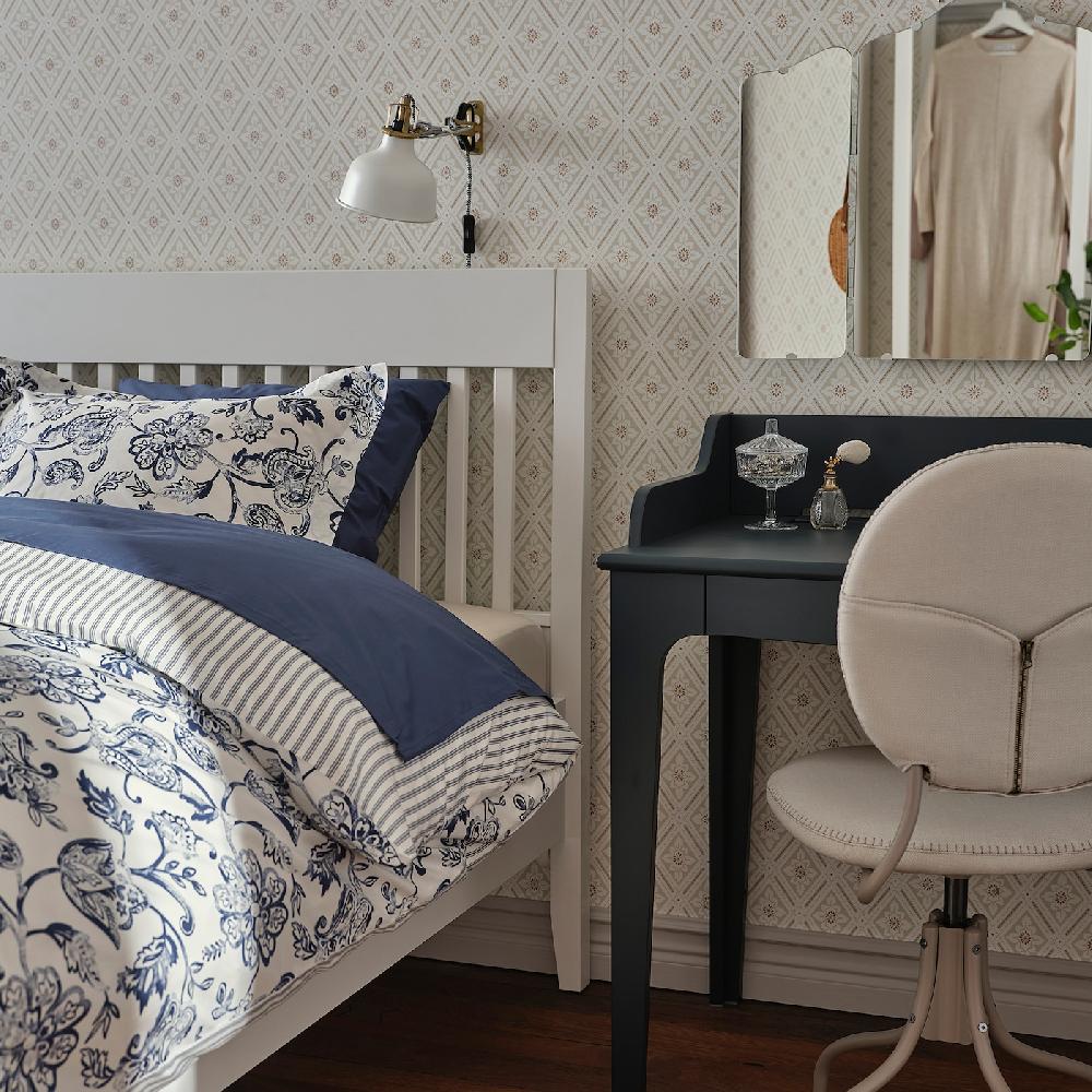 IKEA RANARP Faretto Da Parete/con Morsetto Bianco Sporco