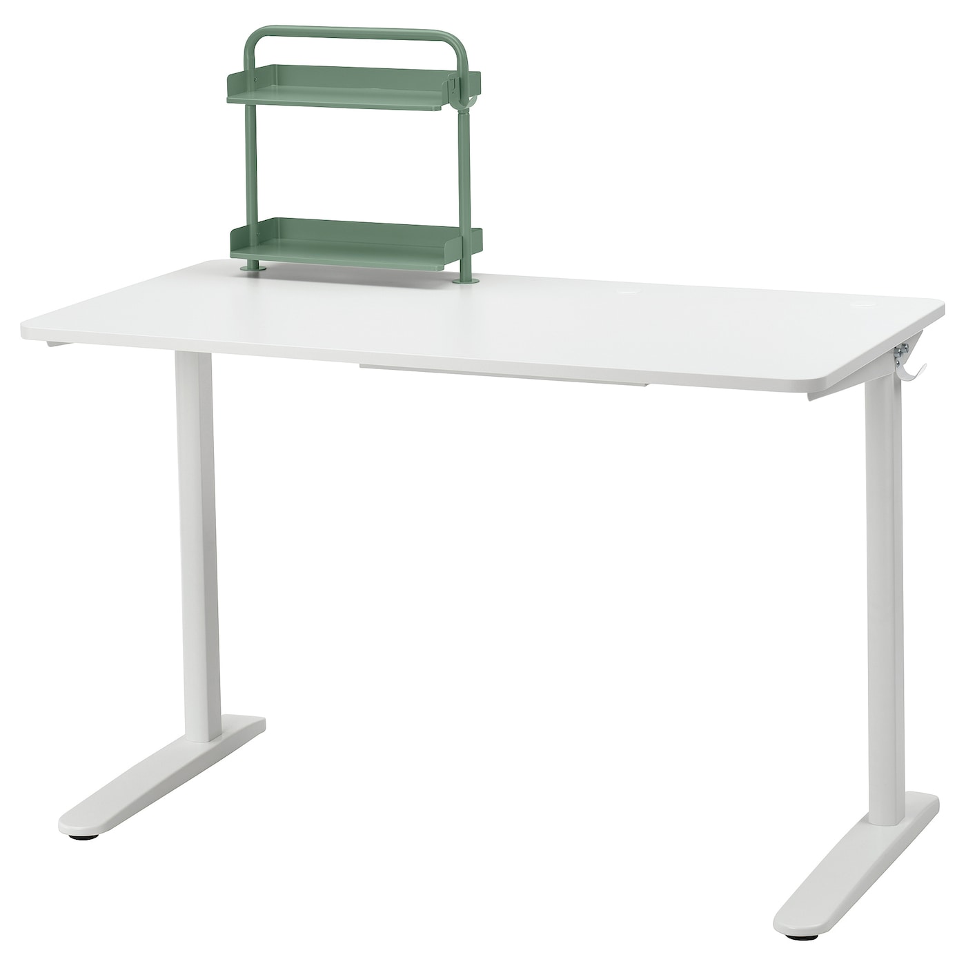 IKEA RELATERA Combinazione con scrivania bianco 117x60 cm