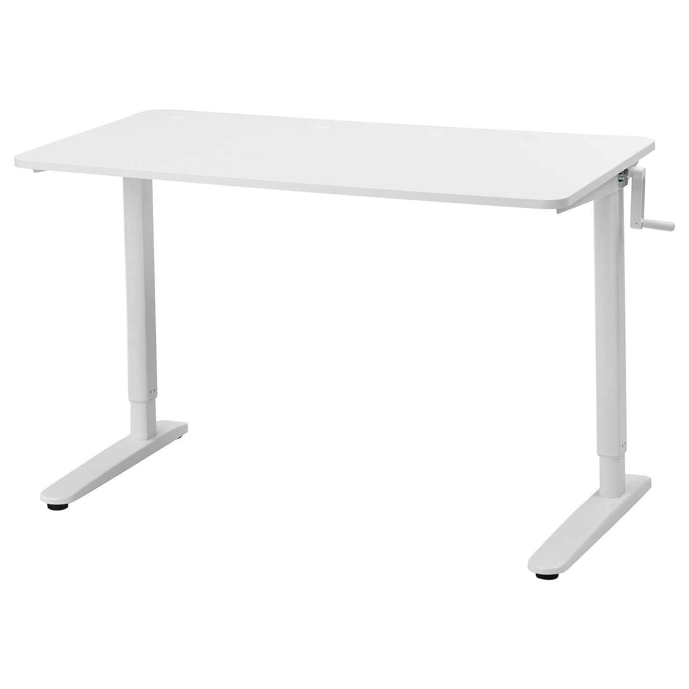 IKEA RELATERA Scrivania regolabile in altezza bianco 117x60 cm