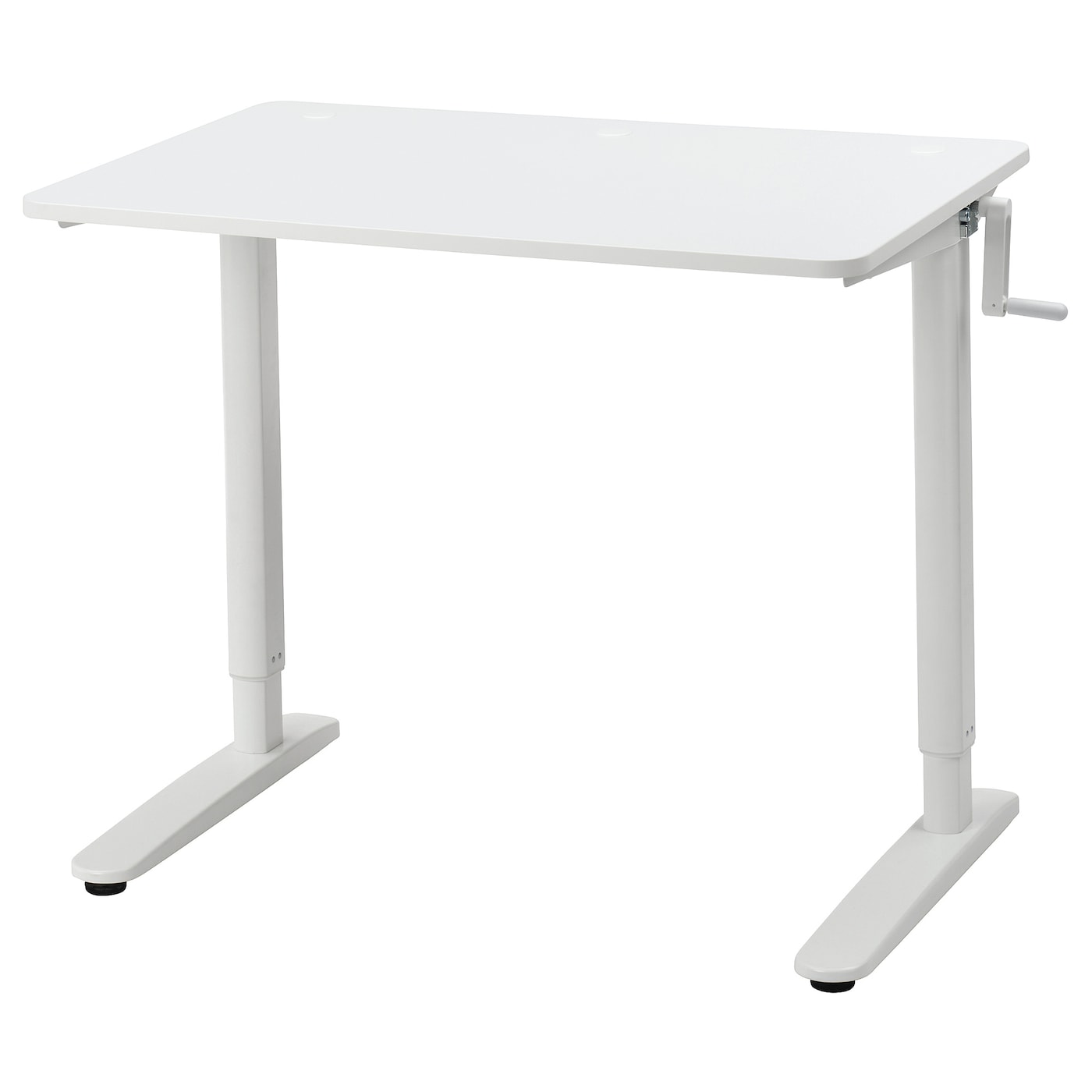 IKEA RELATERA Scrivania regolabile in altezza bianco 90x60 cm