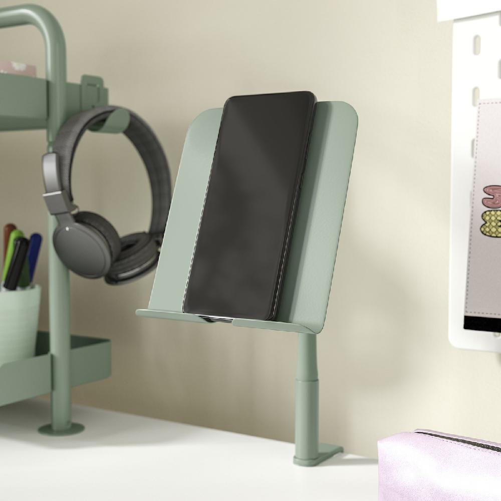 IKEA RELATERA Supporto Per Telefono/tablet Con Pinza/grigio Chiaro-verde