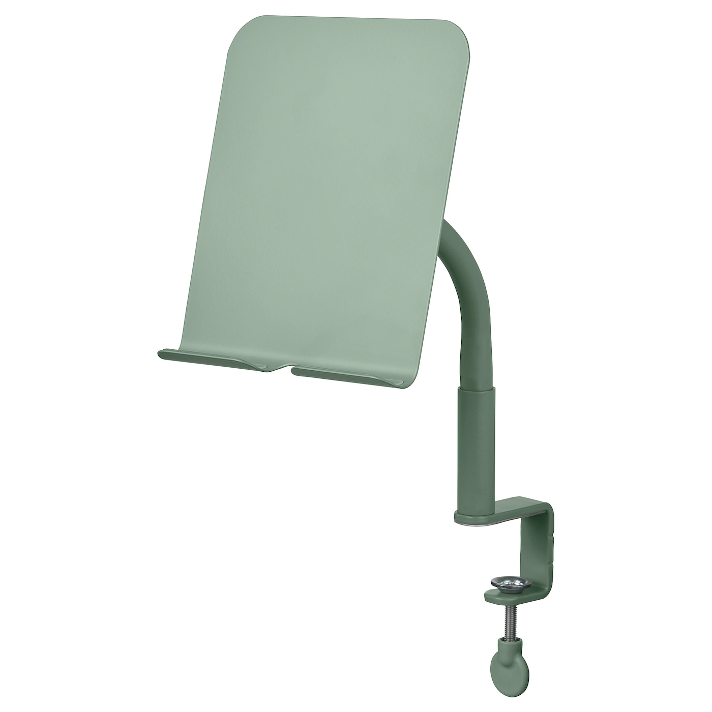 IKEA RELATERA Supporto per telefono/tablet con pinza/grigio chiaro-verde