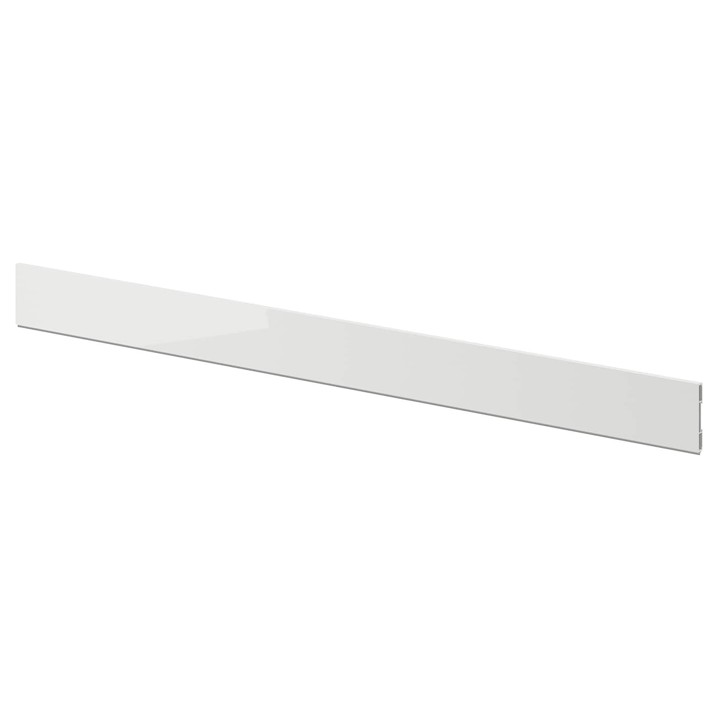 IKEA RINGHULT Zoccolo lucido grigio chiaro 220x8 cm