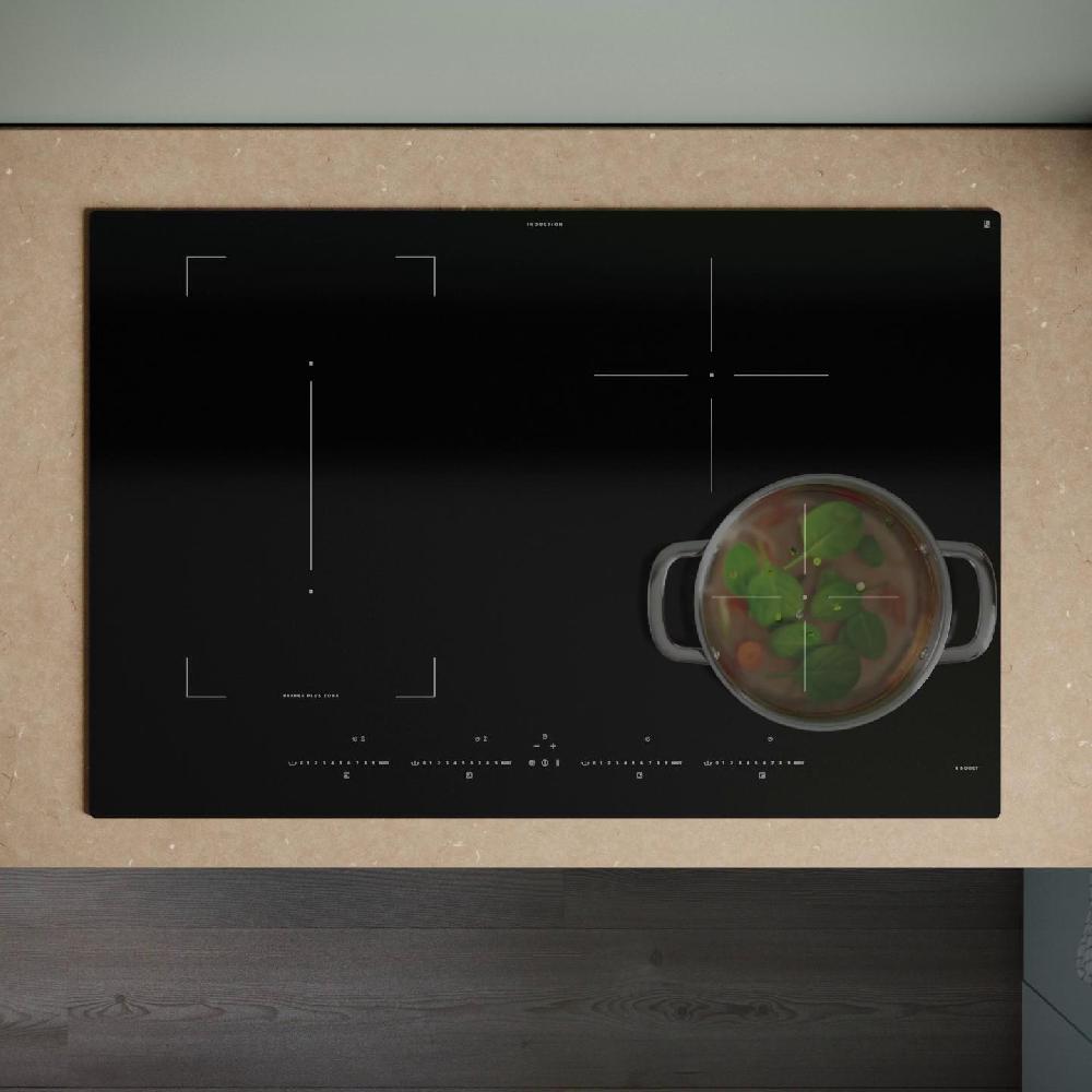 IKEA ROGESTAD Piano Cottura A Induzione IKEA 500 Nero 78 Cm
