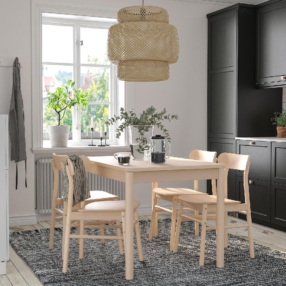 IKEA RÖNNINGE Tavolo Allungabile Betulla 118/173x78 Cm