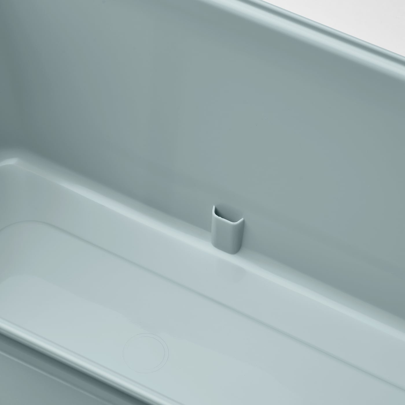 IKEA ROSENKÅL Fioriera Con Supporto Da Esterno Turchese 48x18 Cm