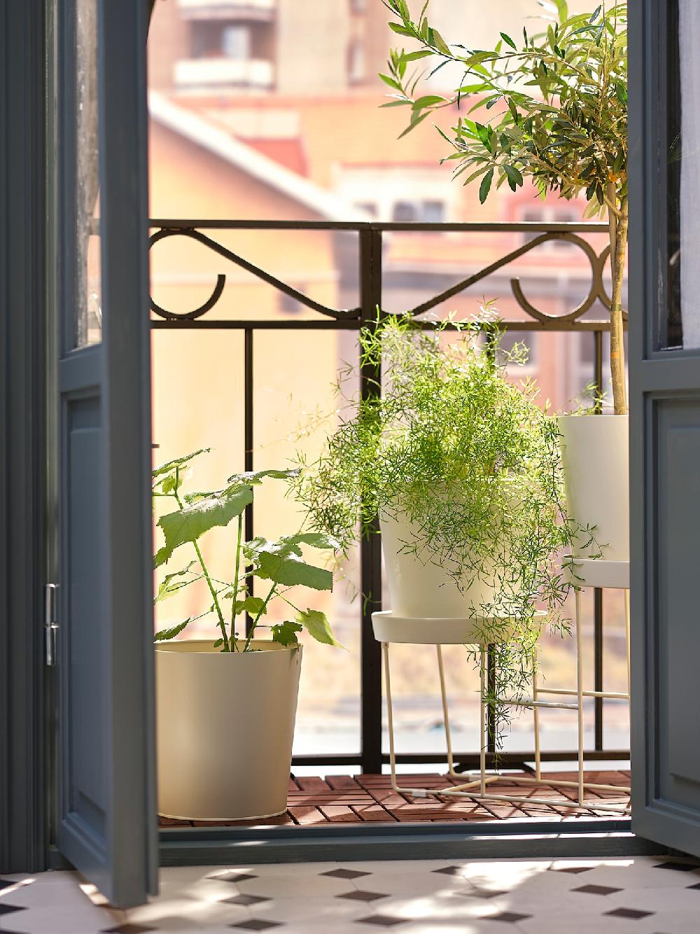 IKEA RUNNEN Pedana Pavimentazione Da Esterno Mordente Marrone 0.81 M²