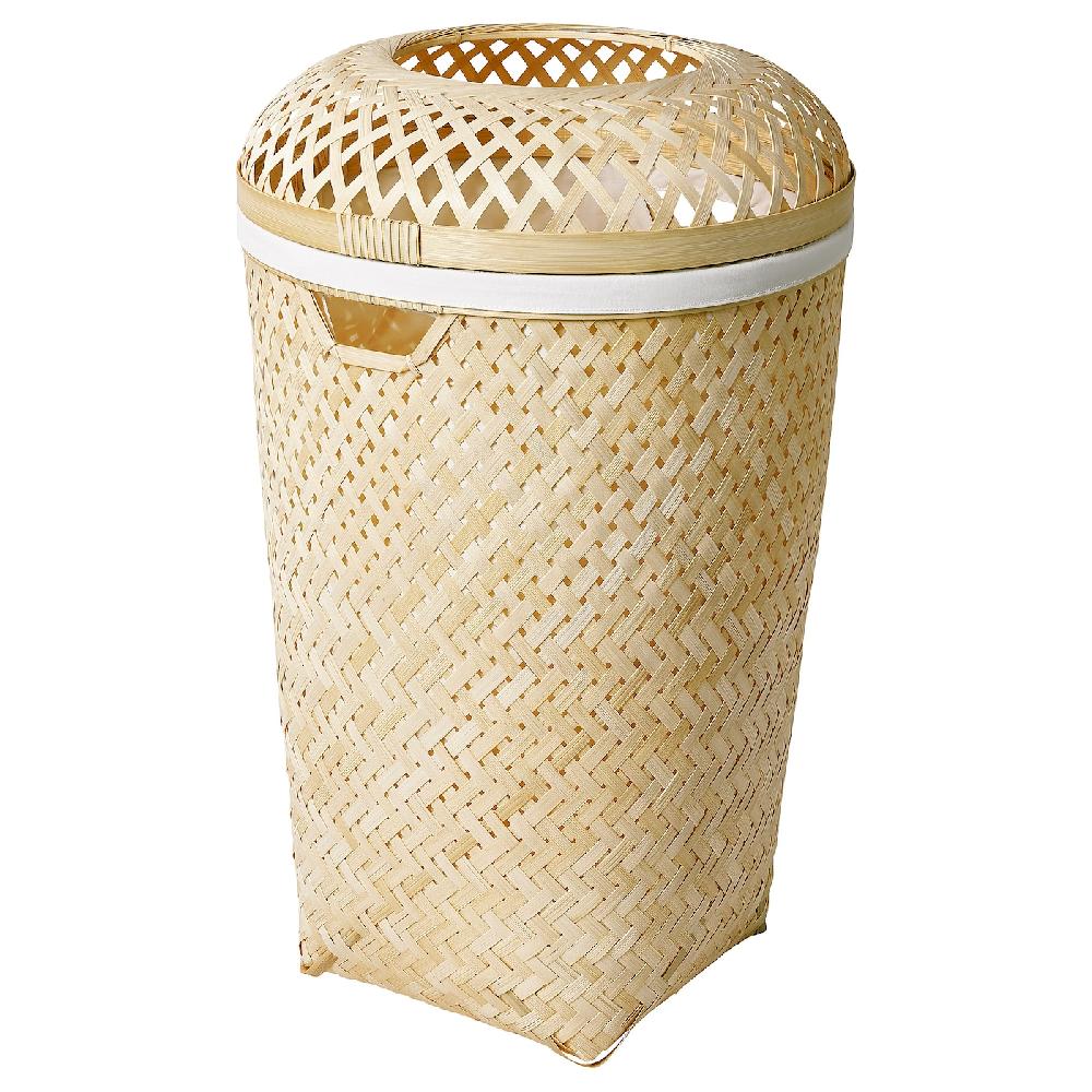IKEA SALUDING Cesta per bucato fatto a mano bambù 50 l