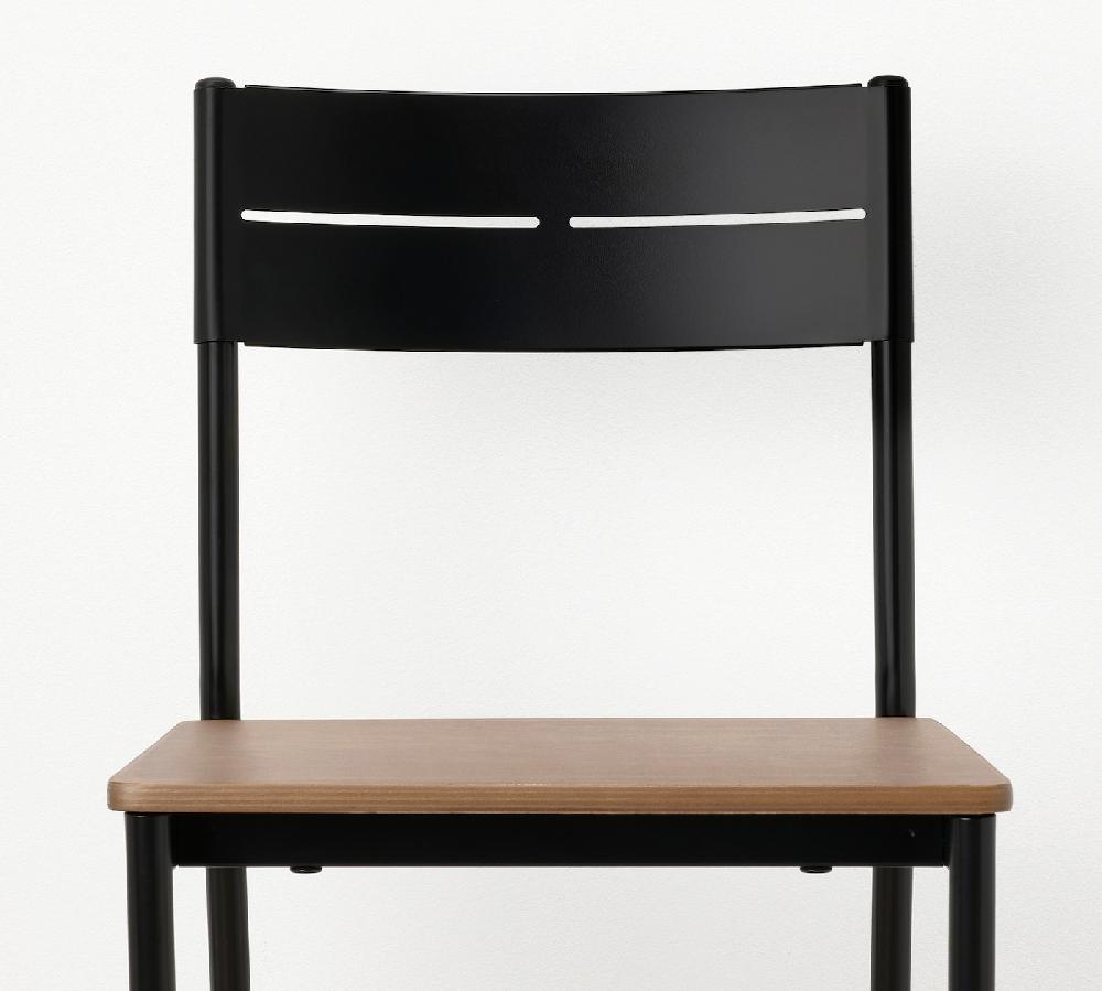 IKEA SANDSBERG Sgabello Bar Nero/mordente Marrone 63 Cm