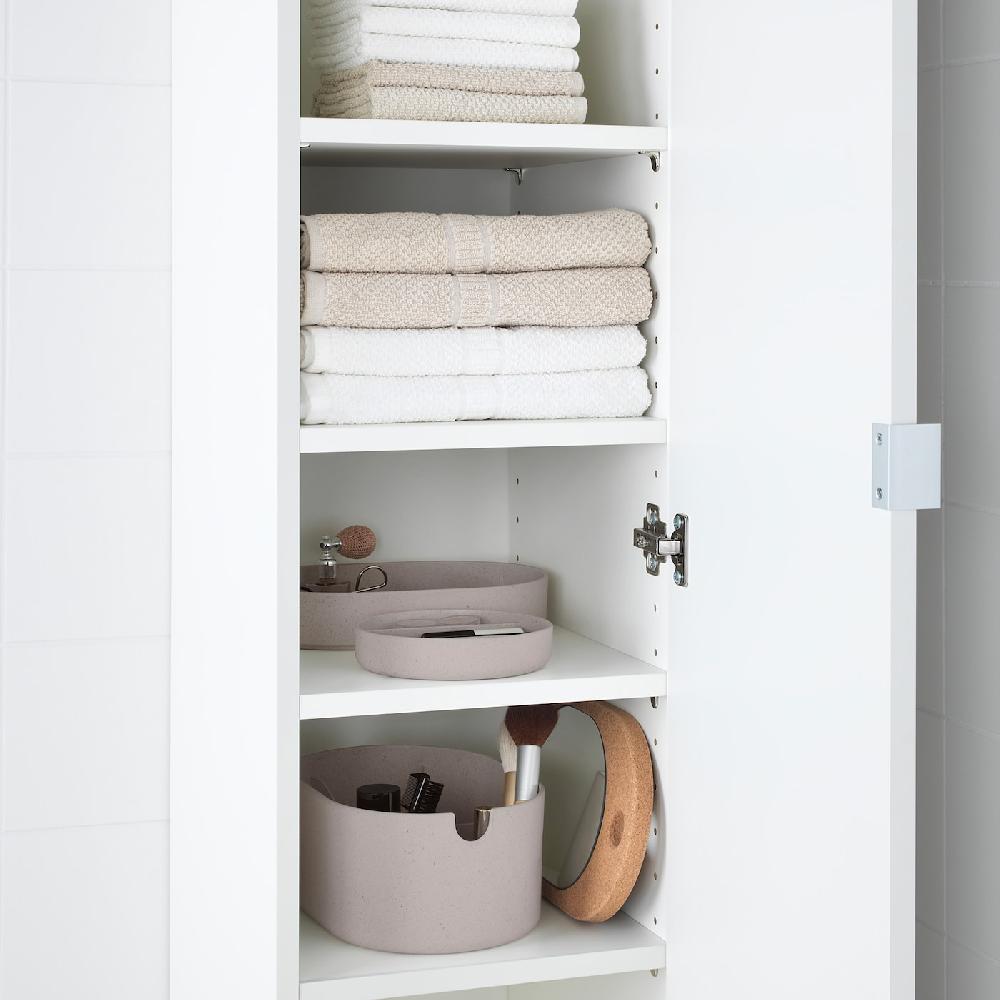 IKEA SAXBORGA Contenitore/coperchio A Specchio Plastica Sughero 24x17 Cm