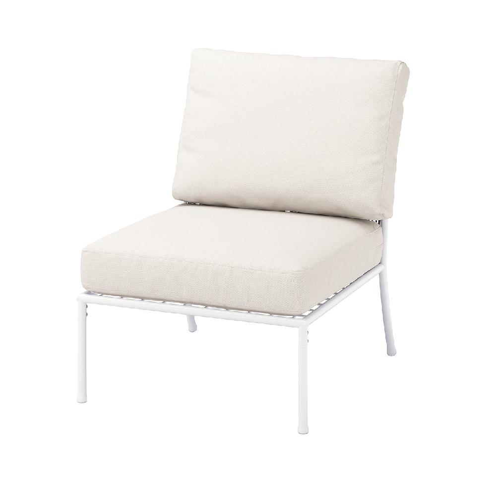 IKEA SEGERÖN Seduta divano componibile esterno bianco/beige/Frösön/Duvholmen beige