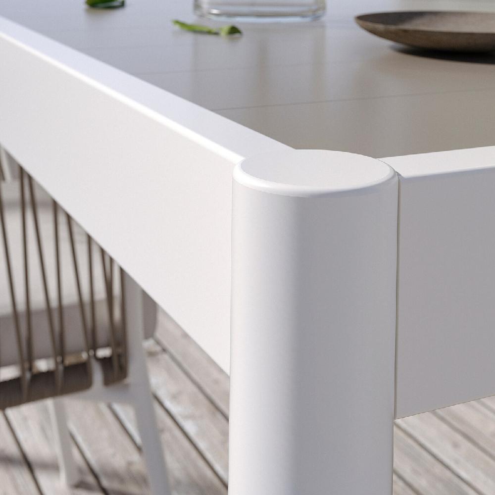 IKEA SEGERÖN Tavolo Da Giardino Bianco/beige 91x212 Cm