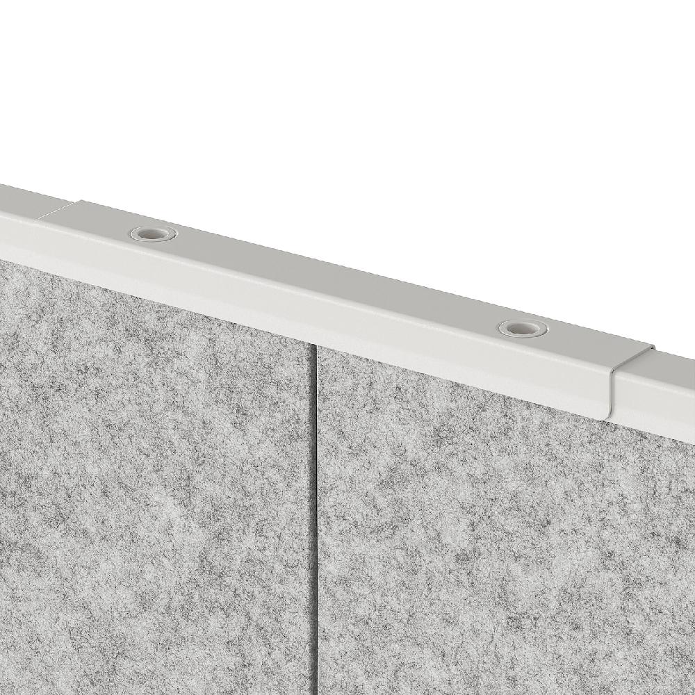 IKEA SIDORNA Set Accessori Collegamento 3 Pezzi Grigio