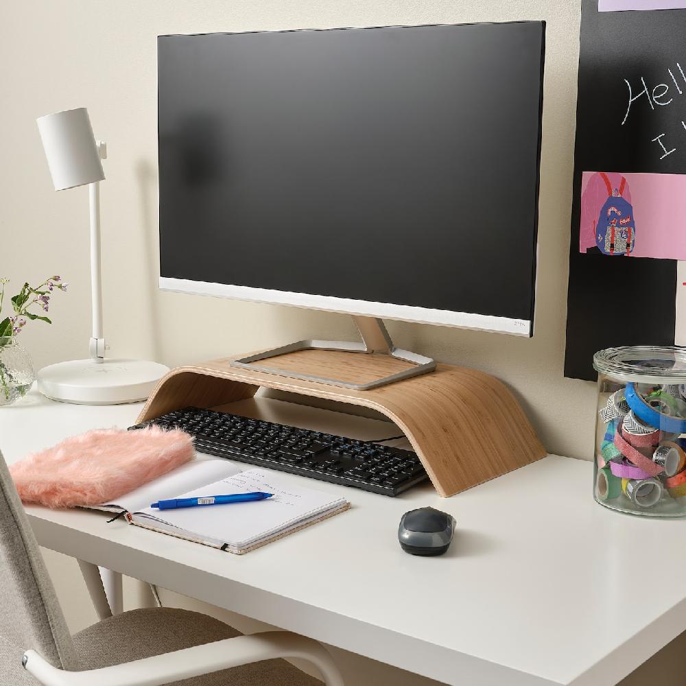 IKEA SIGFINN Sostegno Fisso Per Schermo Impiallacciatura Di Bambù