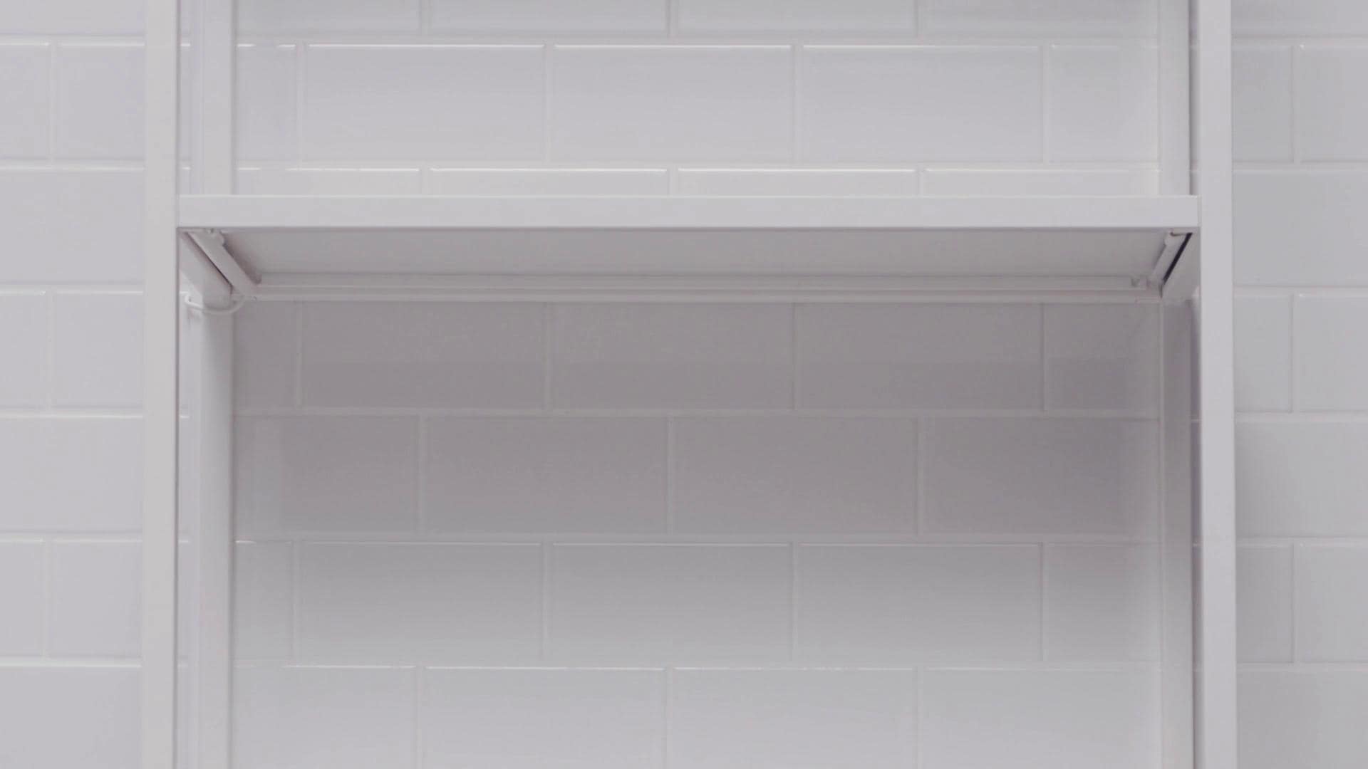 IKEA SILVERGLANS Barra Luminosa A LED Per Bagno Intensità Luminosa Regolabile Bianco 60 Cm