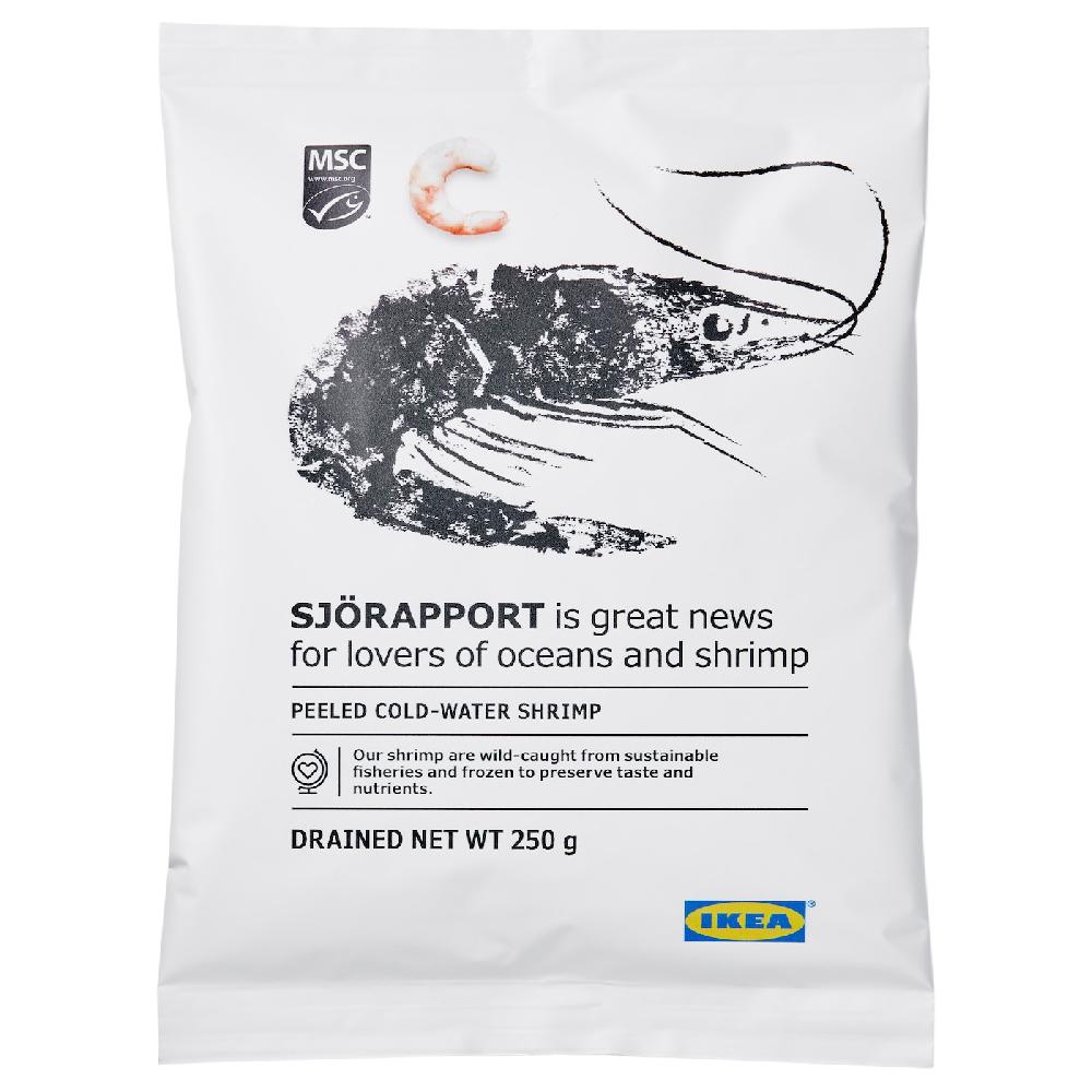 IKEA SJÖRAPPORT Gamberetti sgusciati certificato MSC/surgelato