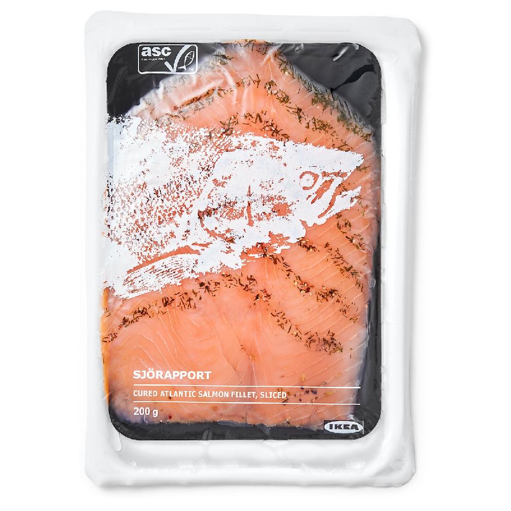 IKEA SJÖRAPPORT Salmone marinato certificato ASC/surgelato