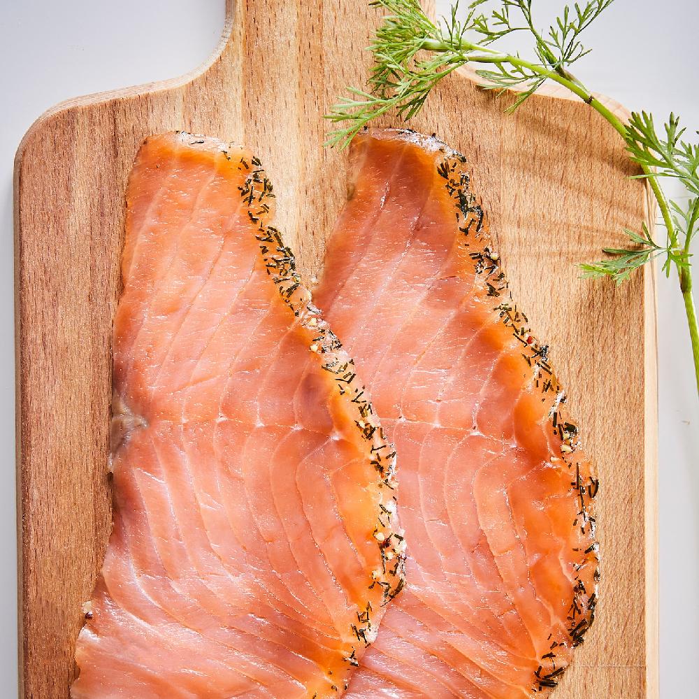 IKEA SJÖRAPPORT Salmone Stagionato Affumicato Fred Certificato ASC/surgelato