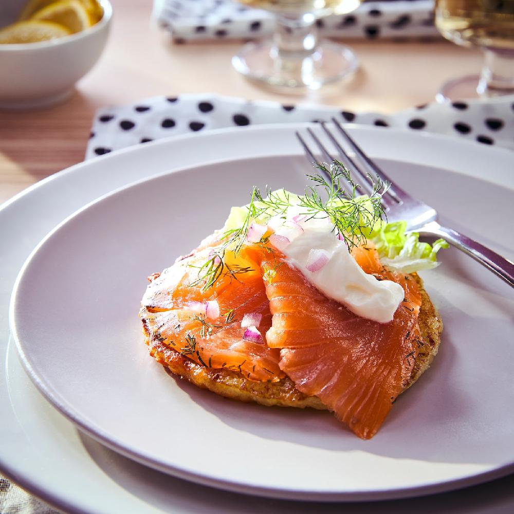 IKEA SJÖRAPPORT Salmone Stagionato Affumicato Fred Certificato ASC/surgelato