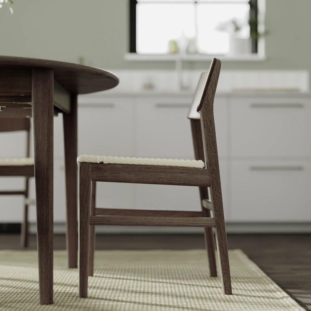 IKEA SKANSNÄS / SKANSNÄS Tavolo E 4 Sedie Marrone Faggio/marrone Faggio 115/170 Cm