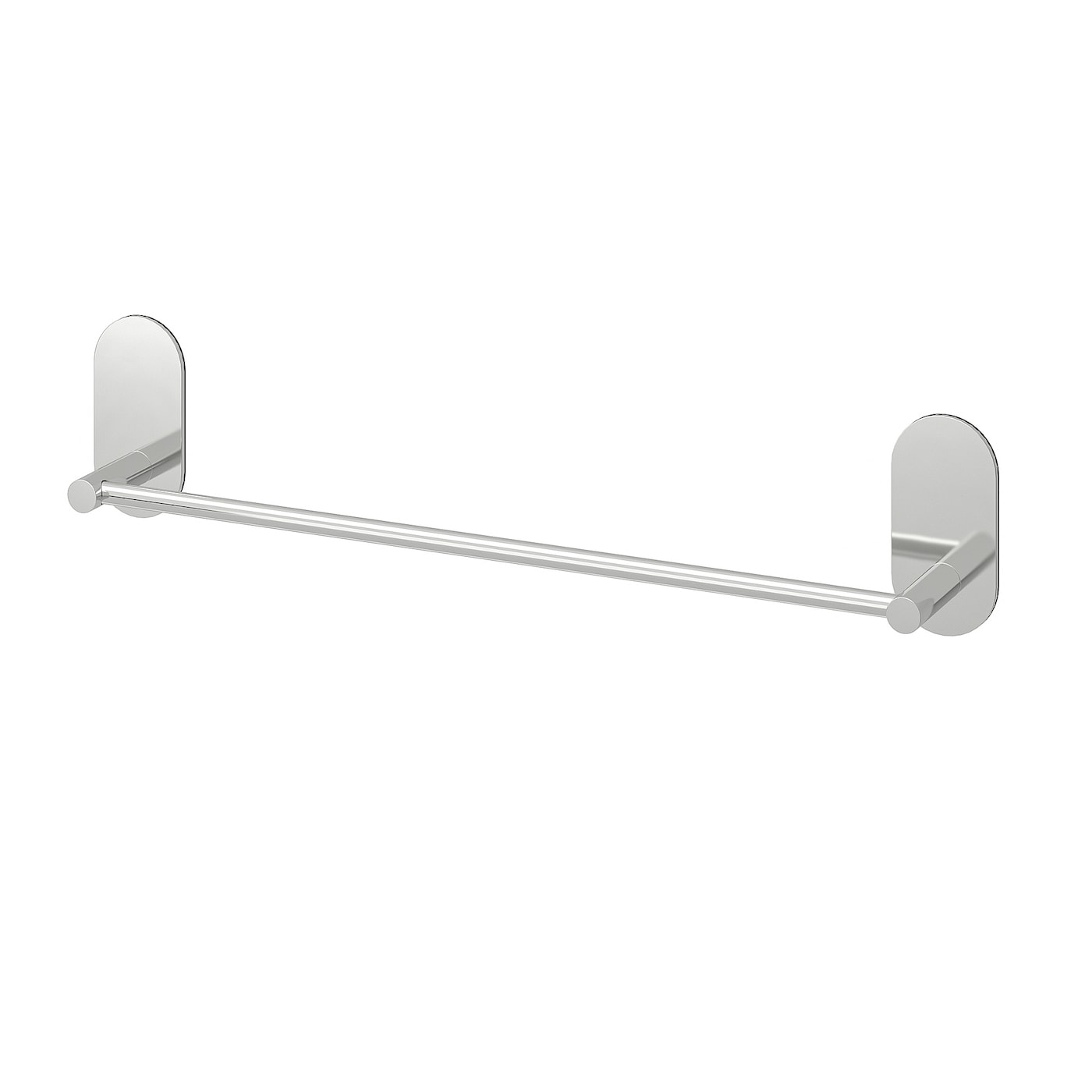 IKEA SKOGHALL Portasciugamani autoadesivo cromato 43x6 cm