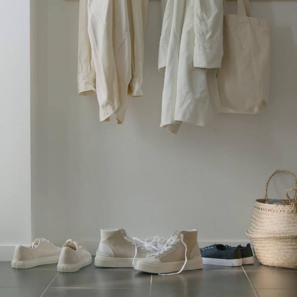 IKEA SKUFFEN Scatola Per Scarpe Trasparente 36x29x21 Cm