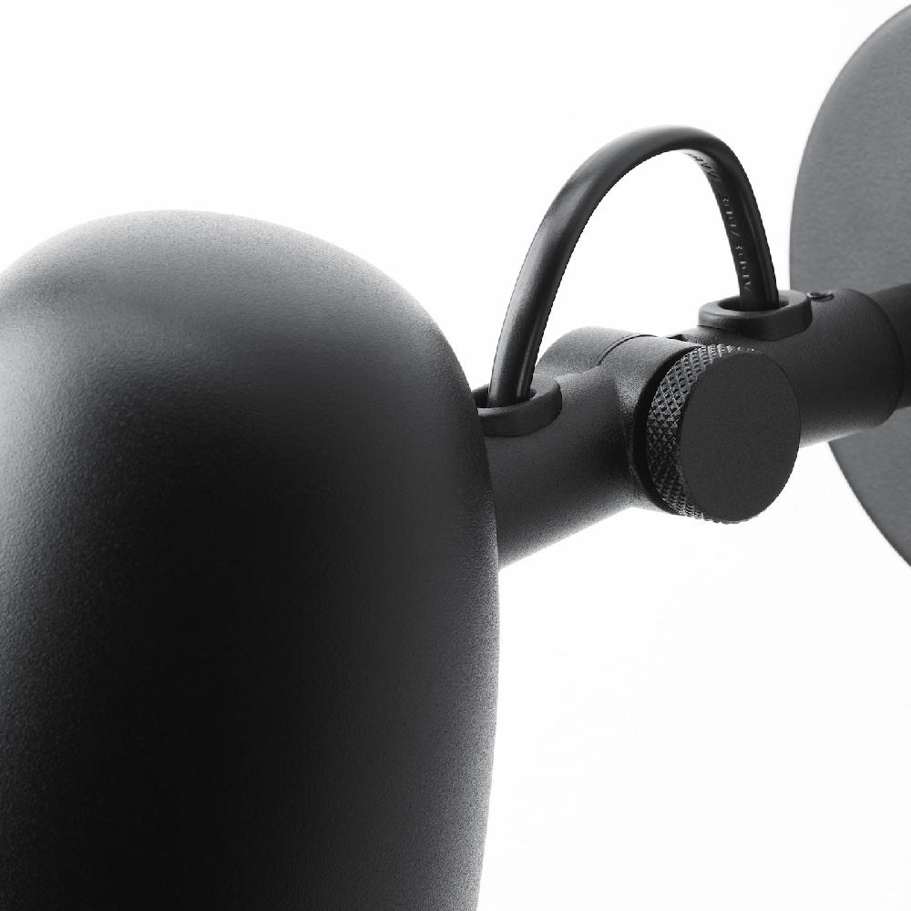 IKEA SKURUP Lampada Parete Installazione Fissa Nero