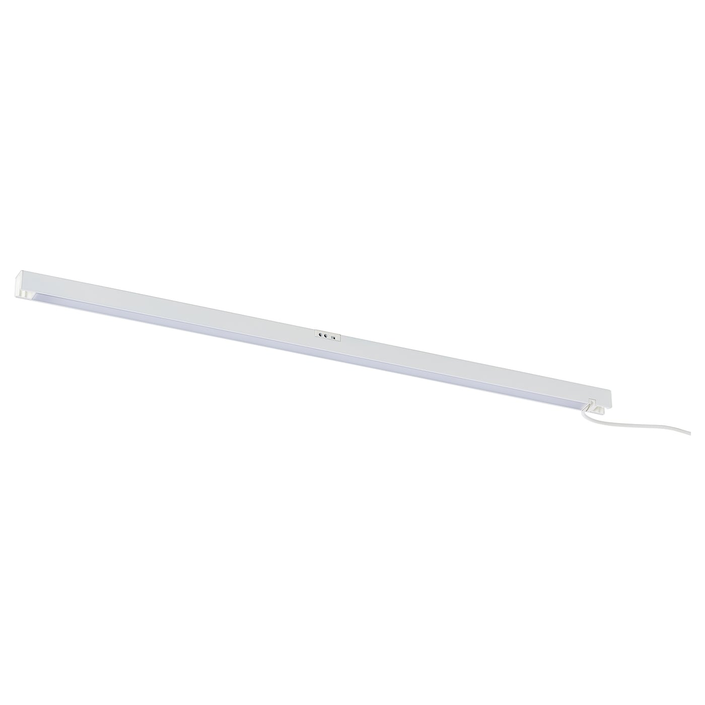 IKEA SKYDRAG Barra lum LED sottopen/guardar/sens intensità luminosa regolabile bianco 60 cm