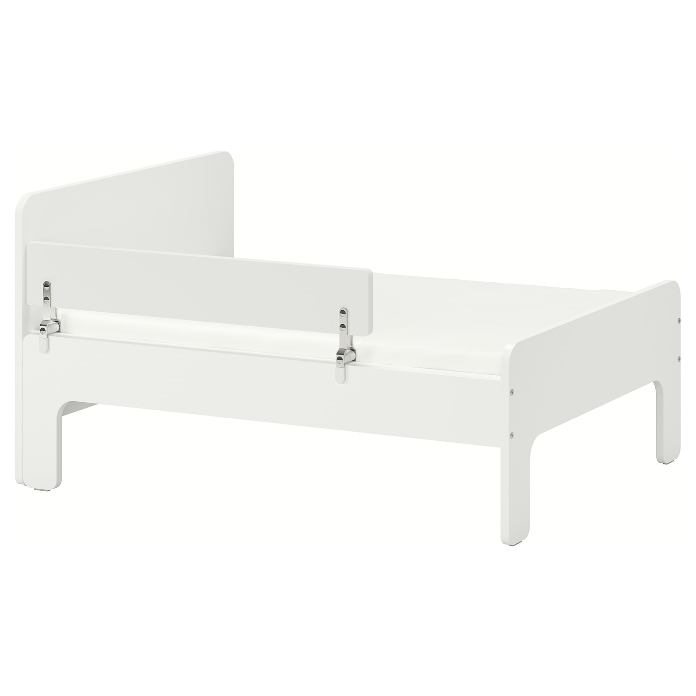 IKEA SLÄKT / NATTAPA Strut letto allun/sponda/base doghe bianco 80x200 cm