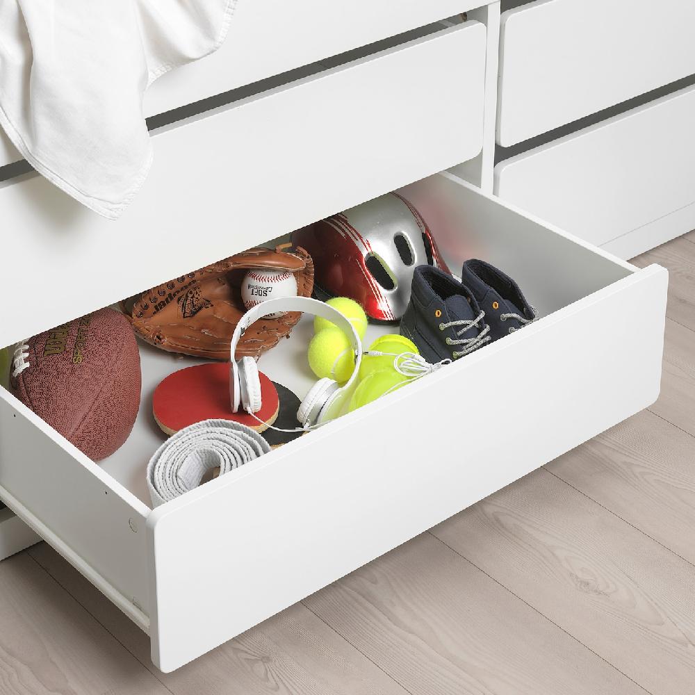 IKEA SLÄKT Struttura Letto/contenit/base Doghe Bianco 90x200 Cm