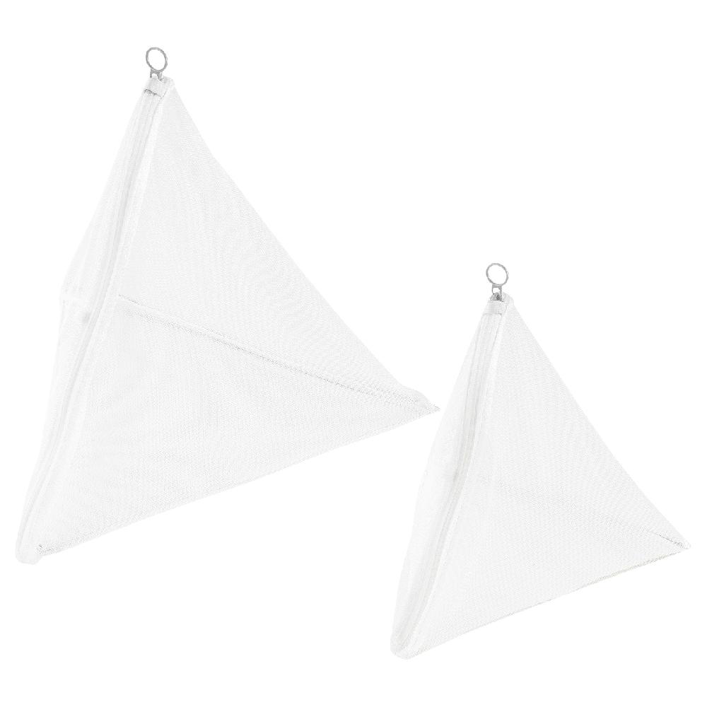 IKEA SLIBB Set di 2 sacchetti per bucato bianco/grigio