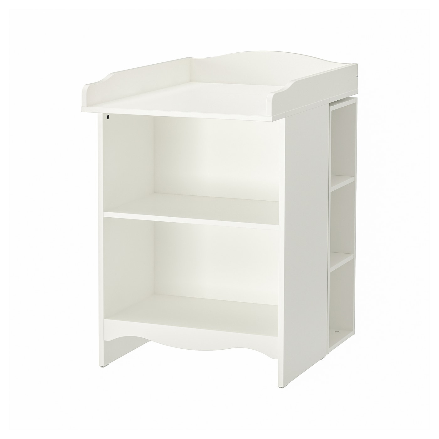 IKEA SMÅGÖRA Fasciatoio/libreria con 1 scaffale bianco