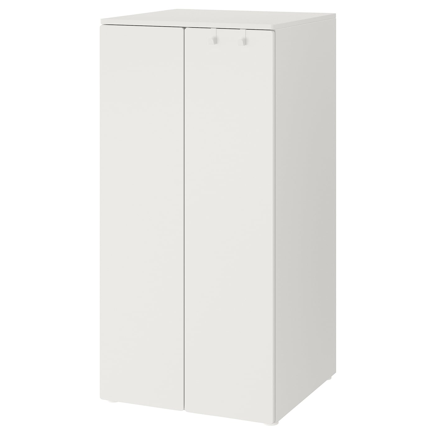 IKEA SMÅSTAD / PLATSA Guardaroba bianco/bianco 60x57x123 cm