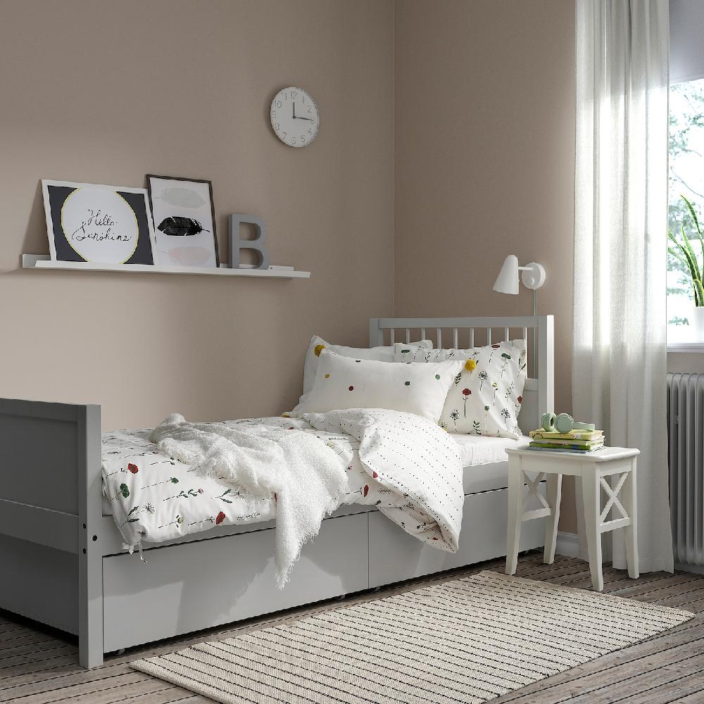 IKEA SMYGA Contenitore Sottoletto Grigio Chiaro 99x91x29 Cm