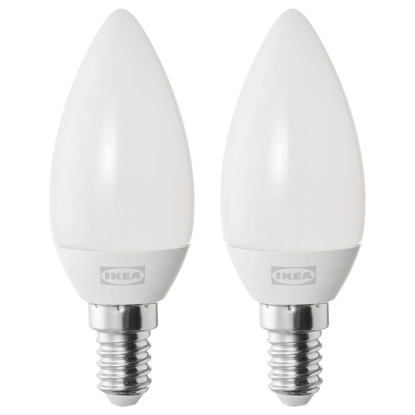 IKEA SOLHETTA Lampadina a LED E14 250 lumen a candela/bianco opalino