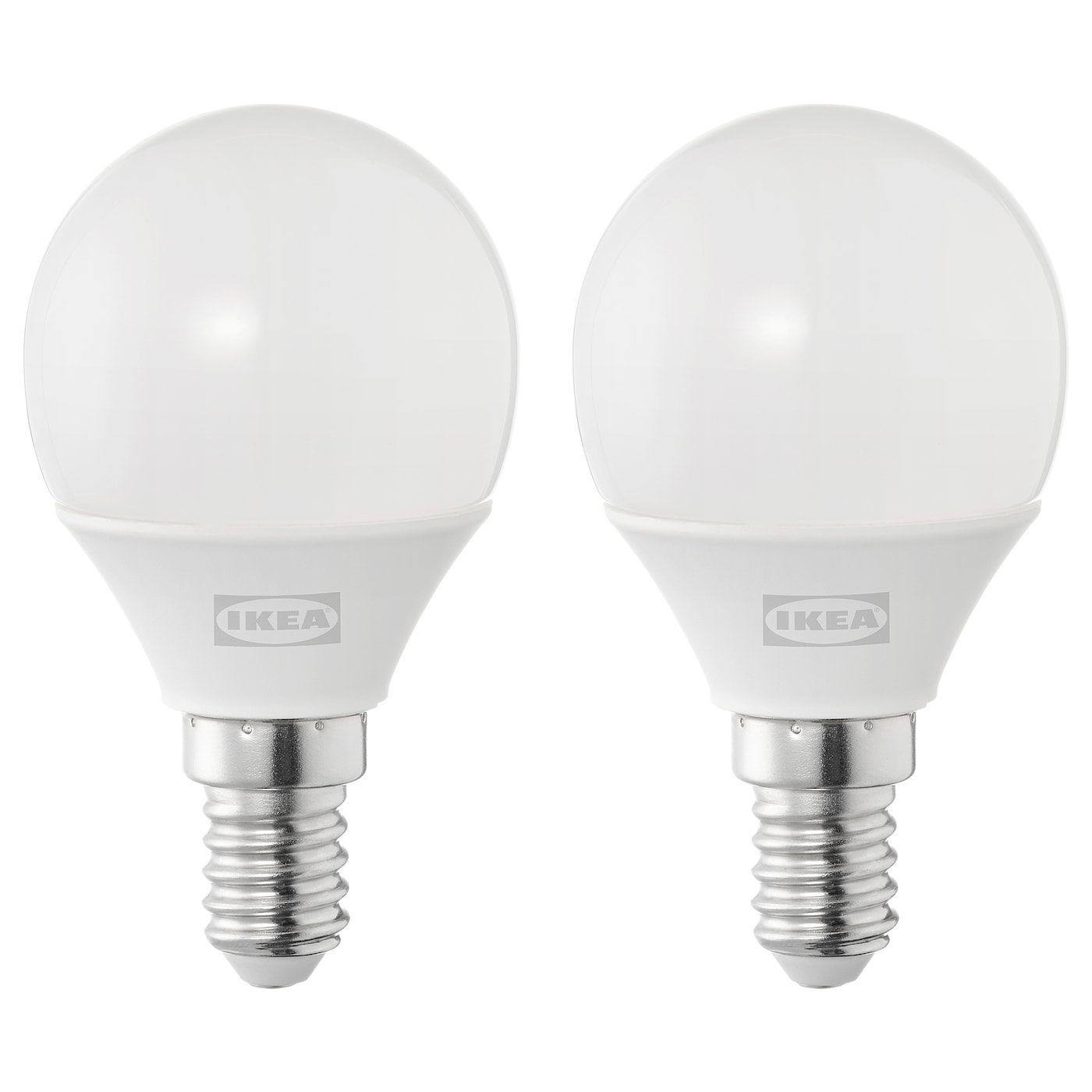 IKEA SOLHETTA Lampadina a LED E14 250 lumen globo bianco opalino