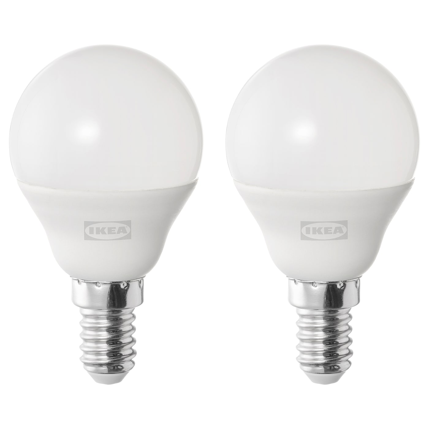 IKEA SOLHETTA Lampadina a LED E14 470 lumen globo bianco opalino 4000 K