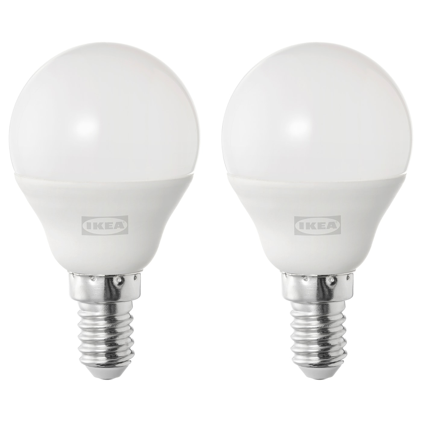 IKEA SOLHETTA Lampadina a LED E14 470 lumen globo bianco opalino